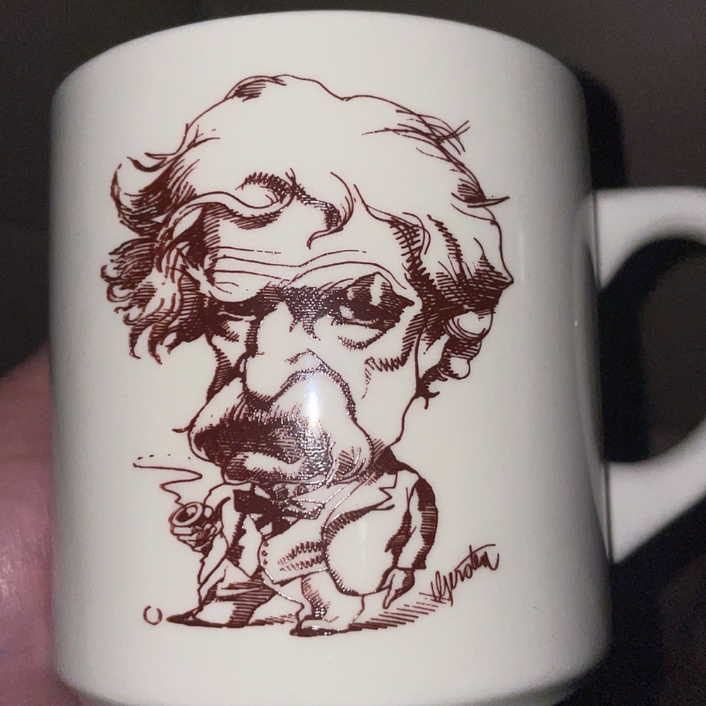Mark Twain Coffee/Tea Mug by QPB Quality Paperback Book Club
